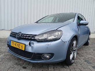 krockskadad bil auto Volkswagen Golf Golf VI (5K1) Hatchback 1.4 TSI 160 16V (CAVD) [118kW]  (10-2008/11-20=
12) 2010/1