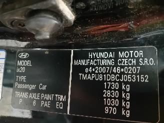 Hyundai Ix20 iX20 (JC) SUV 1.6i 16V (G4FC-G) [92kW]  (11-2010/07-2019) picture 6