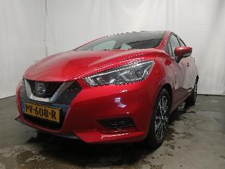 Voiture accidenté Nissan Micra Micra (K14) Hatchback 1.0 12V (BR10DE) [52kW]  (12-2016/06-2025) 2017/9