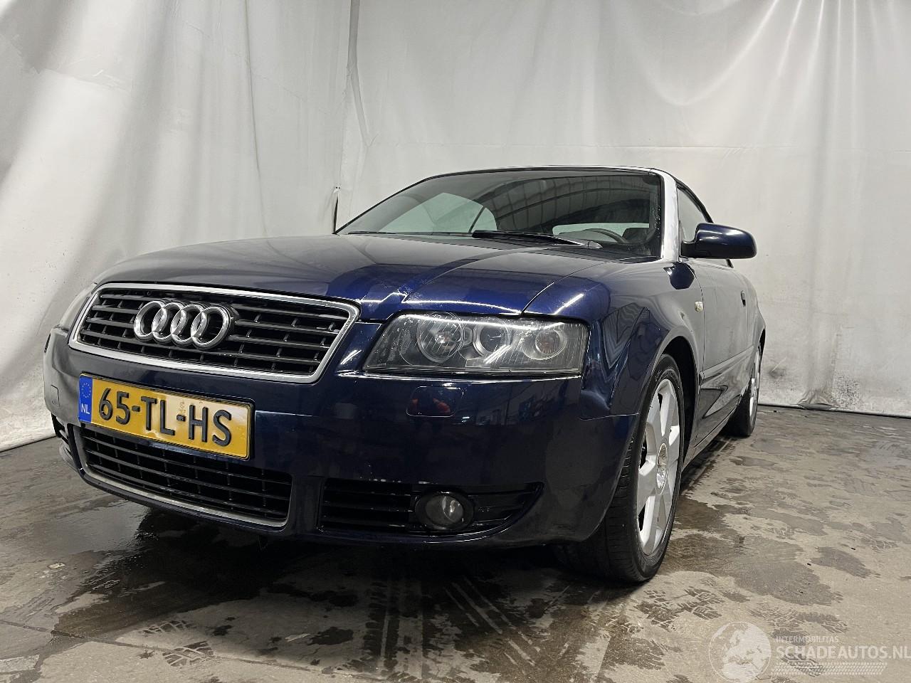 Audi A4 A4 Cabriolet (B6) Cabrio 3.0 V6 30V (ASN) [162kW]  (04-2002/12-2005)