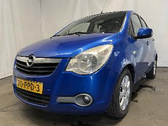 krockskadad bil auto Opel Agila Agila (B) MPV 1.0 12V (K10B(Euro 4; Euro 5)) [48kW]  (04-2008/06-2011)= 2011/2