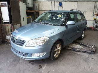 Salvage car Skoda Fabia Fabia II Combi Combi 5-drs 1.2 TDI 12V Greenline (CFWA) [55kW]  (05-20=
10/12-2014) 2010/10