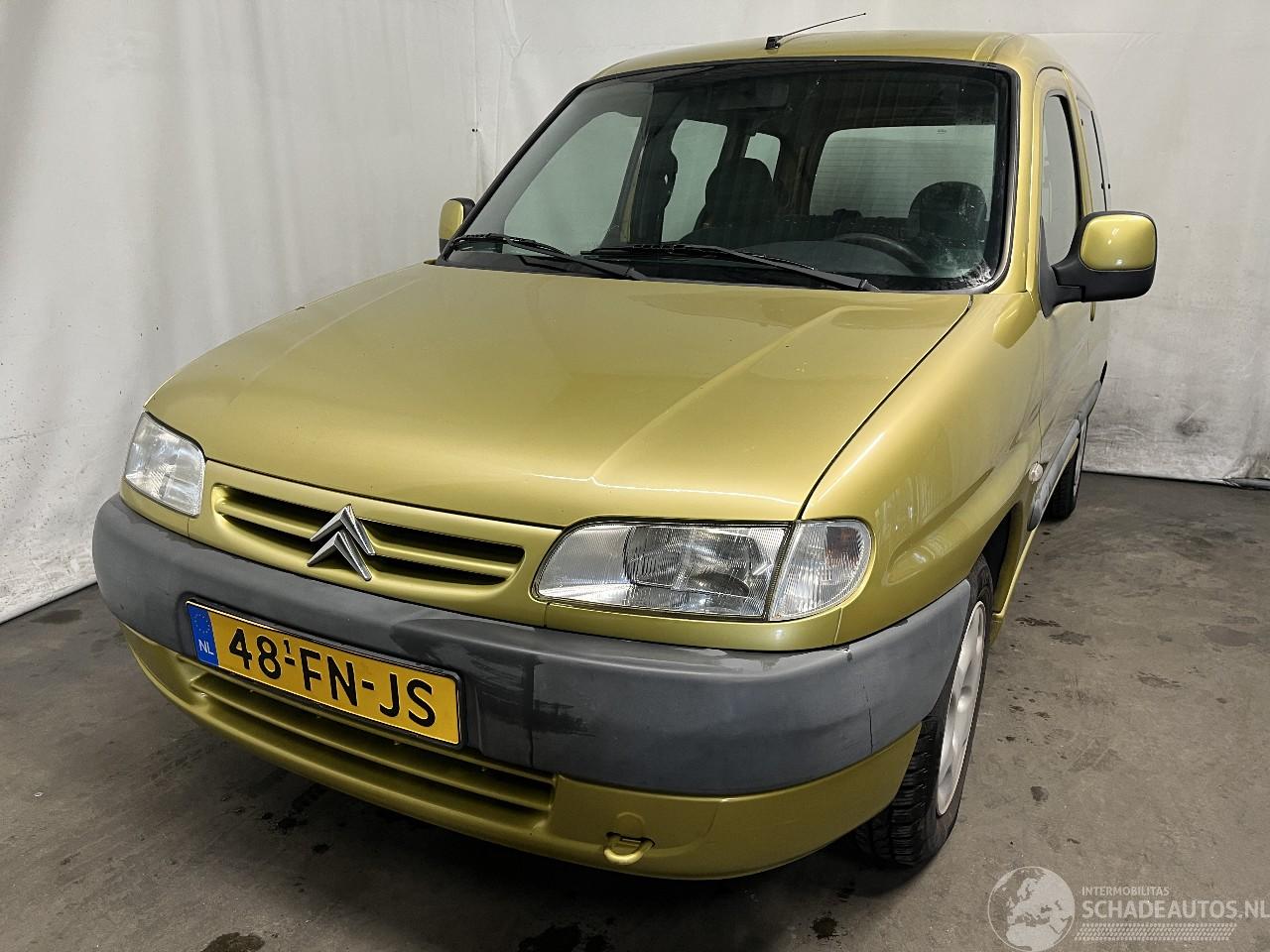 Citroën Berlingo Berlingo Cinqspace, Multispace MPV 1.4 (TU3JP(KFX)) [55kW]  (07-1996/1=
2-2011)