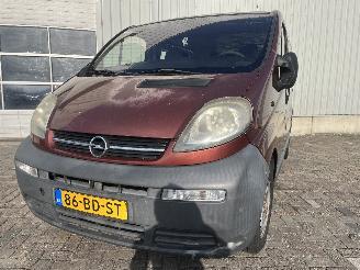 krockskadad bil auto Opel Vivaro Vivaro Van 1.9 DTI 16V (F9Q-760) [74kW]  (08-2001/07-2014) 2002/6