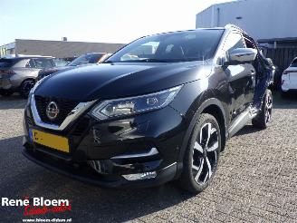 krockskadad bil auto Nissan Qashqai 1.3 DIG-T Tekna 140pk 2018/12