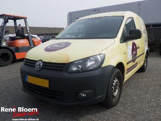 danneggiata veicoli commerciali Volkswagen Caddy 1.6 TDI Baseline Airco Schuifdeur 2014/1