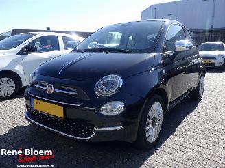 krockskadad bil auto Fiat 500 1.2 Lounge Navi 2017/2