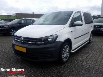 uszkodzony samochody osobowe Volkswagen Caddy Maxi 1.4 TGI 5 pers. 110pk 2018/4