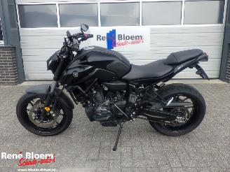 skadebil motor Yamaha MT-07  2022/2