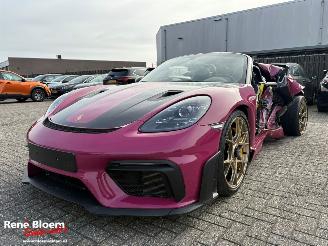 škoda osobní automobily Porsche 718 Spyder 4.0 GT4 RS Weissach 500pk 2023/12