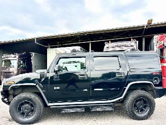 Hummer H2 6.0 automaat 4x4 8Cil - bose - leer - stoelverw - led - clima - privacy glass - trekh - licht + regensensor 2002/11