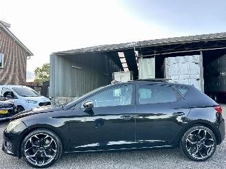 krockskadad bil auto Seat Leon 1.4 TSI 140pk 6-bak FR Bus 5drs - pano - nap - navi - half leer - stoelverw - sportonderstel - 18 inch lmv 2013/8