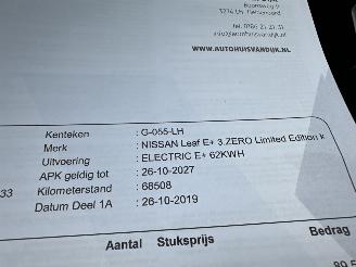 Nissan Leaf e+ 62kWh 218pk aut Tekna - nap - bose - 360cam - nav - leer + alcantara - stuur + stoelverw v+a - E-pedal picture 43