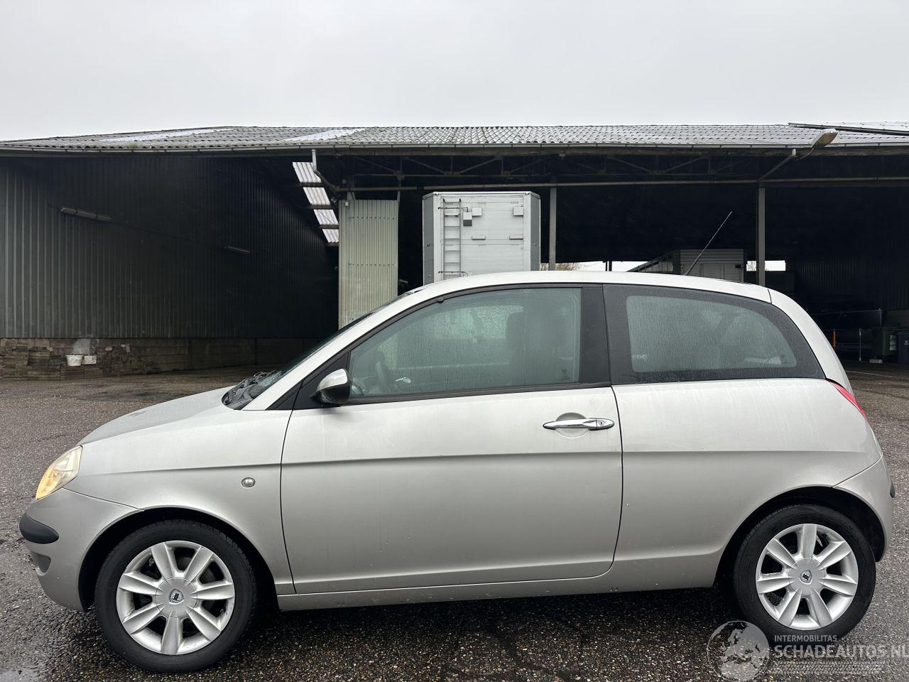 Lancia Ypsilon 1.2-16V 80pk Argento - nap - airco - cruise contr - lmv - nieuw apk 10-11-2026 - elektr ramen