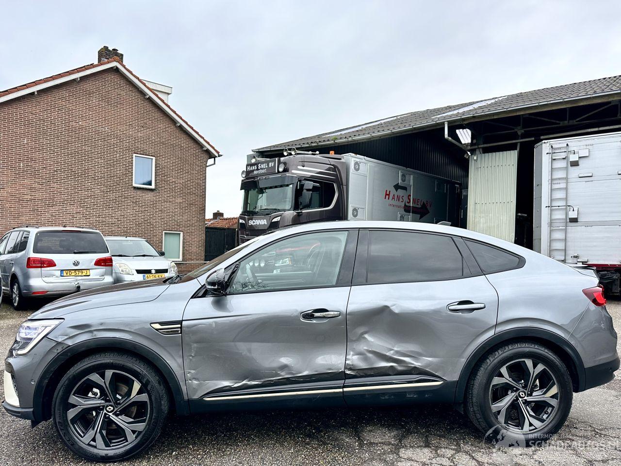 Renault Arkana 1.6 hybrid 145pk aut E-Tech - 68dkm nap - 1e eig - virtual - leer - stuurverw - front + line + side + park assist