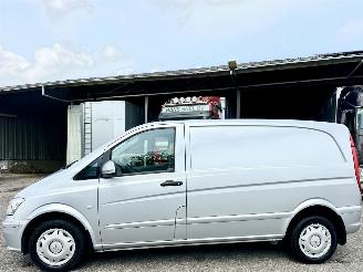 danneggiata veicoli commerciali Mercedes Vito 110 2.2 CDI 95pk 6-bak 320 Functional - nap - airco - 3 pers - leer - elektr pakket - facelift model 2011/12