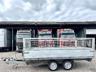 krockskadad bil aanhanger Saris  N/A kipper 3500KG (kiepwagen) aanhanger - 1e eig - gewicht 886KG - loofrekken 60cm - ex btw 2021/6