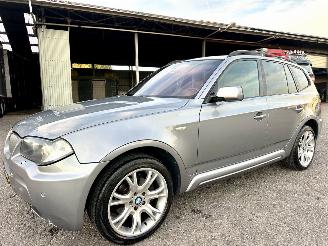 krockskadad bil auto BMW X3 3.0si 272pk 4WD aut high exe M-sport - pano - leer - stoelverw - xenon - pdc v+a - afn trekh - memory - youngtimer 2007/8