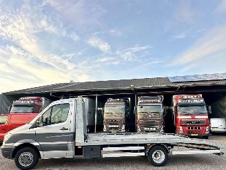 Avarii auto utilitare Mercedes Sprinter 2.2 CDI 163pk aut oprijwagen - org nl + nap - navi - airco - 3pers - 6x goede hankook banden - zeer netjes 2012/9