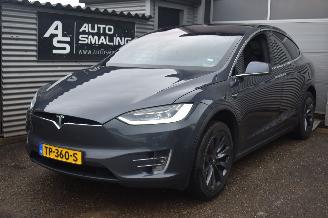 Schadeauto Tesla Model X 100D 7 Personen 417Pk *Navi/Clima/Camera/Stoelverwarming 2018/9
