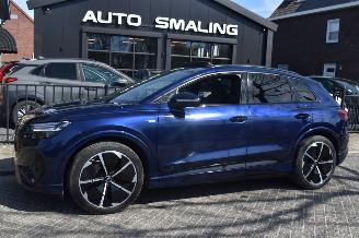 krockskadad bil auto Audi Q4 E-Tron 40 77kwh S Competition 204Pk 3FASE *NAvi/Clima/Camera/Schuifdak/stoelverwarming 2021/9