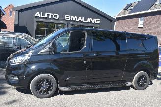 škoda dodávky Ford Transit Custom 2.0 300 Tdci L2H1 Limited DC 131Pk *Navi/Clima/Camera 2022/2