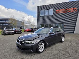 krockskadad bil auto BMW 5-serie HYBRIDE-DIESEL 120KW / 40DKM 2023/8