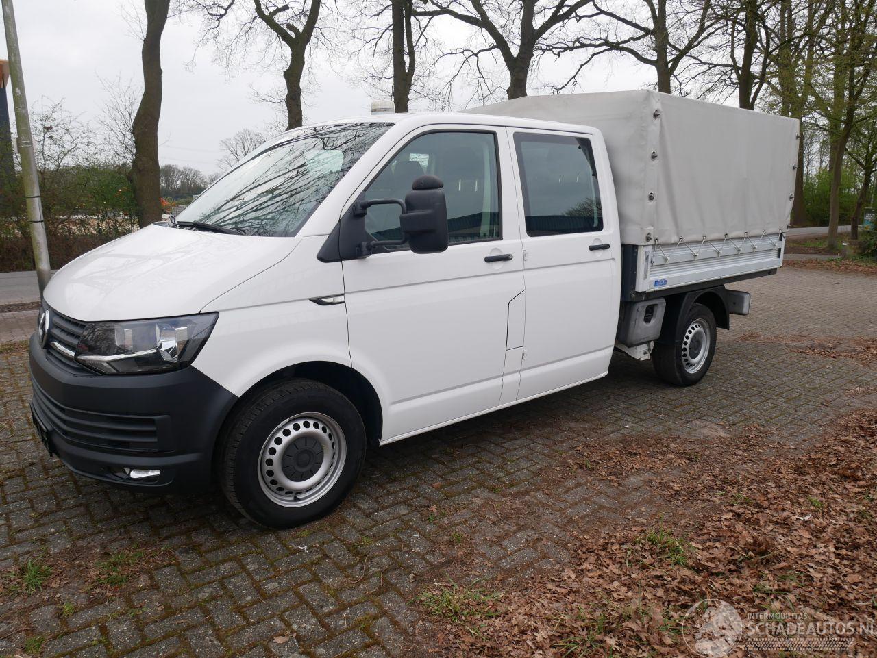 Volkswagen Transporter T6 DUBBELCABINE 4MOTION LAADBAK ZEIL