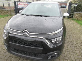 Voiture accidenté Citroën C3 Puretech110 AUT. Shine   Airco-Aut Navi Camera Keyless-Start CruiseControl..... 2022/10