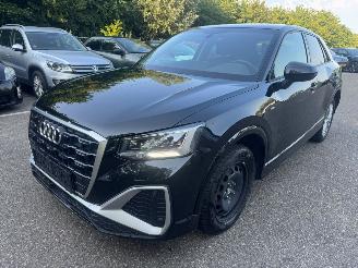 Unfallwagen Audi Q2 1.5 150PK S-line Leder LED achteruitrijcamera virtual stoelverwarming 2023/7