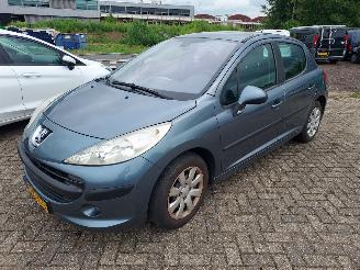 Damaged car Peugeot 207 5 deurs + Airco+Apk 500 euro minimum prijs 2006/6