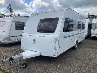 danneggiata roulotte Knaus  Sudwind 500 FU White Edition Mover Voortent 2009/8