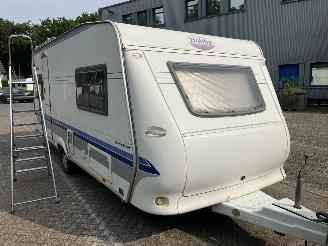 damaged caravans Hobby  Excellent 540 UF + Voortent 2003/4