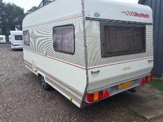 damaged caravans Dethleffs  New Line 460 1992/6