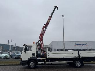 škoda nákladních automobilů DAF AE 45 Openlaadbak + Laadkraan 1998/12