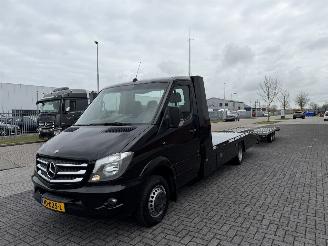 Vaurioauto  passenger cars Mercedes Sprinter 519 CDI 3.0 V6 Autotransporter 2014/6