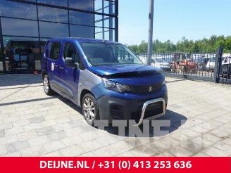 Vrakbiler auto Peugeot Partner Partner (EA//EF/EN/EU), Van, 2018 1.6 BlueHDi 100 2019/1