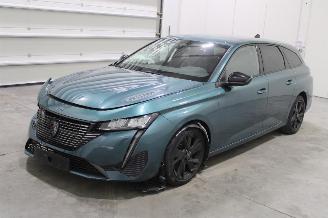Damaged car Peugeot 308  2022/7