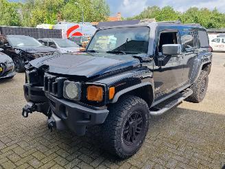 krockskadad bil auto Hummer H3 3.5 Aut 4x4 VAN Grijs kenteken 2008/5