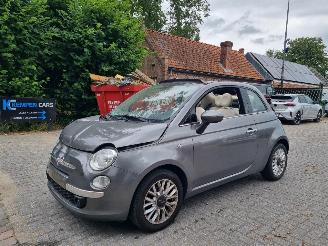 Voiture accidenté Fiat 500C 1.2 Aut. Lounge 2014/9