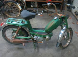 Unfall Kfz Fahrrad Overige  mallagutti klassieke bromfiets 1977/1