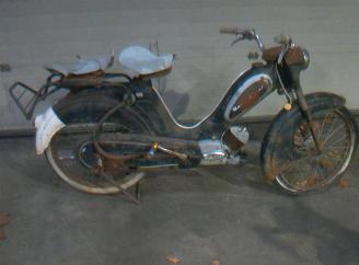 Unfall Kfz Fahrrad Overige  berini m21 klassieke bromfiets 1957/1