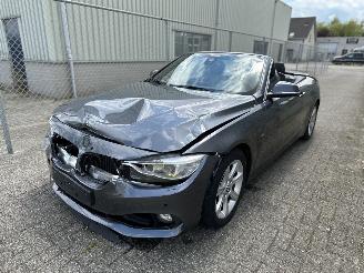 damaged passenger cars BMW 4-serie 420d AUTOMAAT CABRIO | LED | CAMERA | NECK HEATERS | FULL OPTIONS! 2014/8