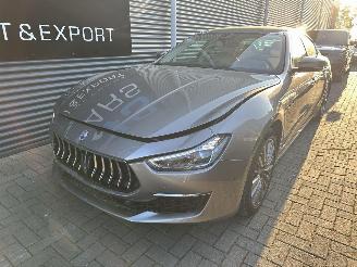 Voiture accidenté Maserati Ghibli 3.0 V6 Q4 Gran-Lusso Aut / SOFT-CLOSE / MINIMAL DAMAGE 2018/11