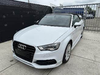 damaged passenger cars Audi A3 CABRIO 2X S-LINE TDI CARBON | NAV | LEDER | XENON-LED 2015/8