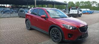 Unfallwagen Mazda CX-5 2.2D 175pk Automatik 4x4 Schuifdak Navi Bose Leder memory Xenon Led Motorschade 2014/11