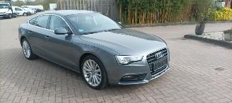Damaged car Audi A5 Sportback 2.0-TDI Automaat Navi Xenon Led Climatecontrol CruiseControl Stoelverwarming Lichtautomaat Regensensor pdc Control 18-inch audi velgen Afneembare trekhaak 2016/2
