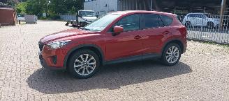 krockskadad bil auto Mazda CX-5 4x4 Navigatie Bose Soundsystem Xenon Leren Sportstoelen-Memory Climatecontrol CruiseControl Stoelverwarming Lichtautomaat Privacyglas keyless Entry trekhaak Parkeersensoren Achteruitrijcamera 2014/7
