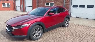 damaged passenger cars Mazda CX-30 Bj:08-2019 1.8-Skyactive Diesel Navigatie Climatecontrol Leder Memory Sportstoelen Blindspot Drivelane Headup Display Full-Led koplampen Led achterlichten Elektrische achterklep 2019/8