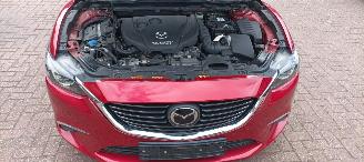 Mazda 6 Bj: 02-2015 Motorschade 2.2 Skyactive Diesel Automaat 4x4 Full Led koplampen Led achterlichten Climatecontrol Stoelverwarming Regensensor Drivelane cruisecontrol Dab Navigatie Leder Sportstoelen Memory keyless Entry trekhaak Blindspot systeem Bose-sound picture 27